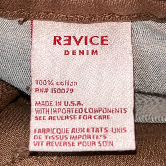 REVICE DENIM VENUS FLARES IN ROCKY ROAD NEW WITH TAGS  HIGH WAIST FLARE W28 TALL - Picture 11 of 13